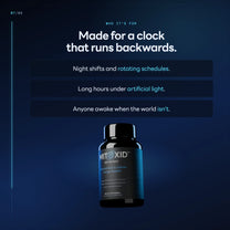 Made for night shifts and rotating schedules, long hours under artificial light